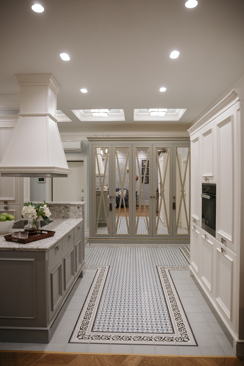 Американская классика на Крестовском острове.ЖК Привилегия 107м2