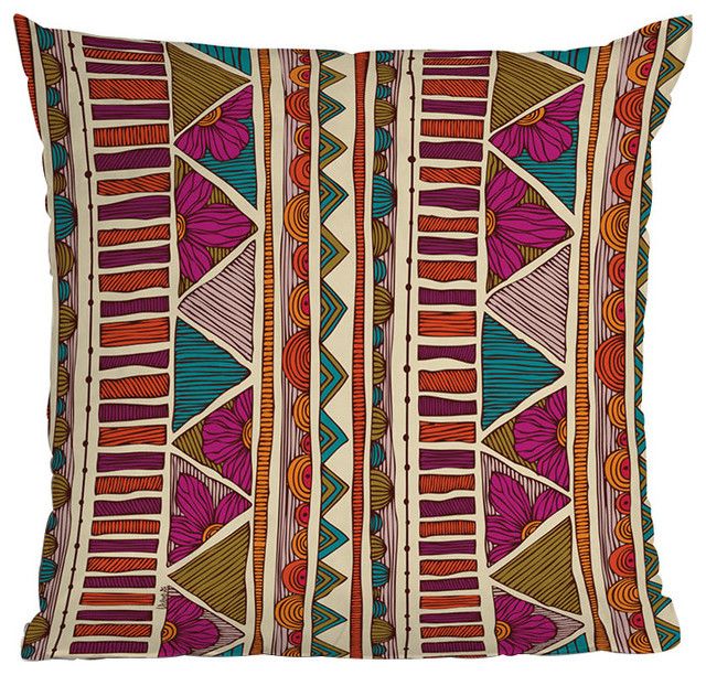 DENY Designs Valentina Ramos Ethnic Stripes Throw Pillow