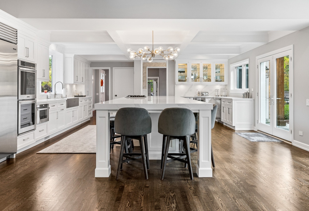 Kitchen. Interior Remodel in Lake Forest - Transitional - Kitchen ...