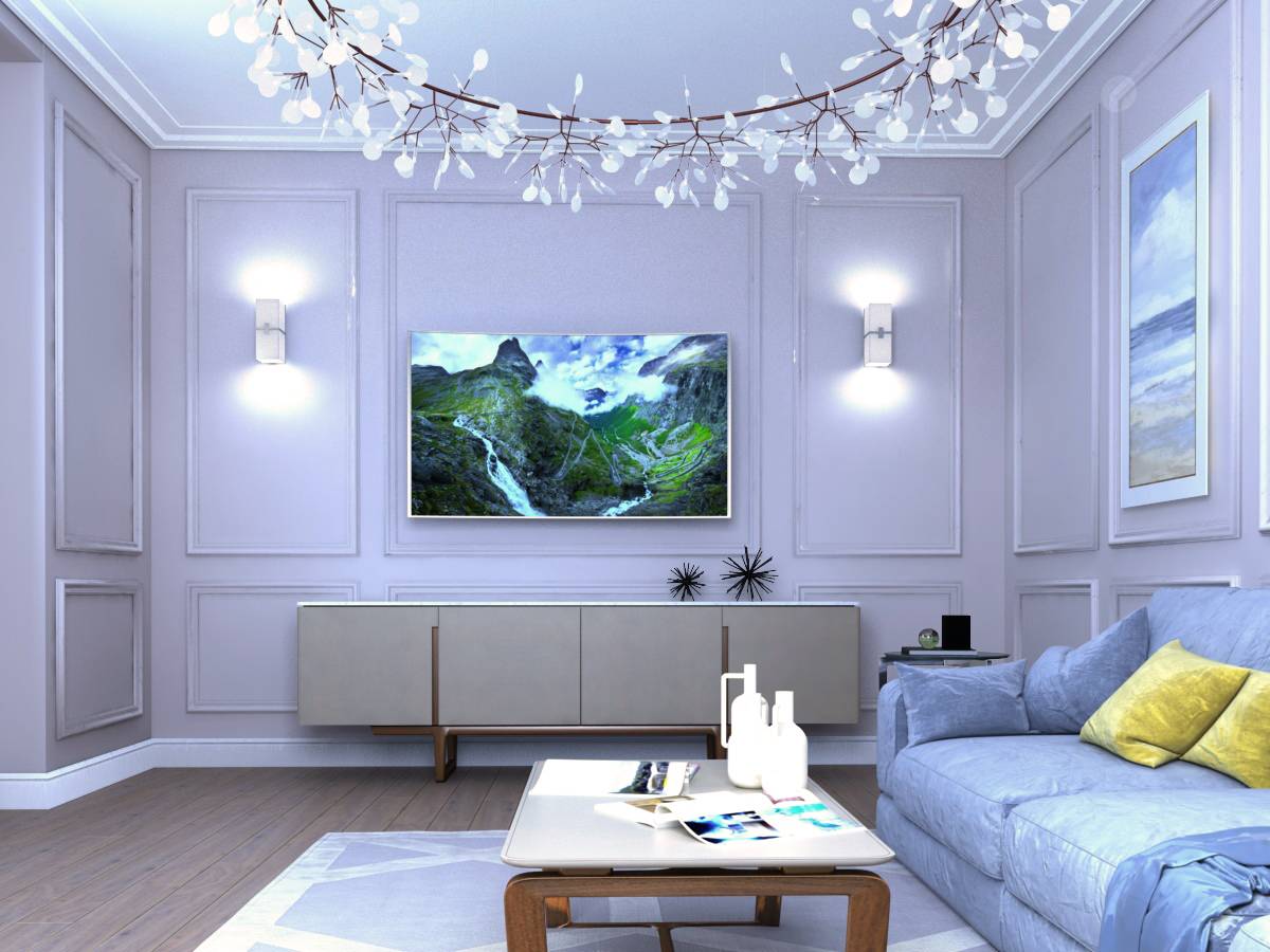 Квартира в стиле неоклассика