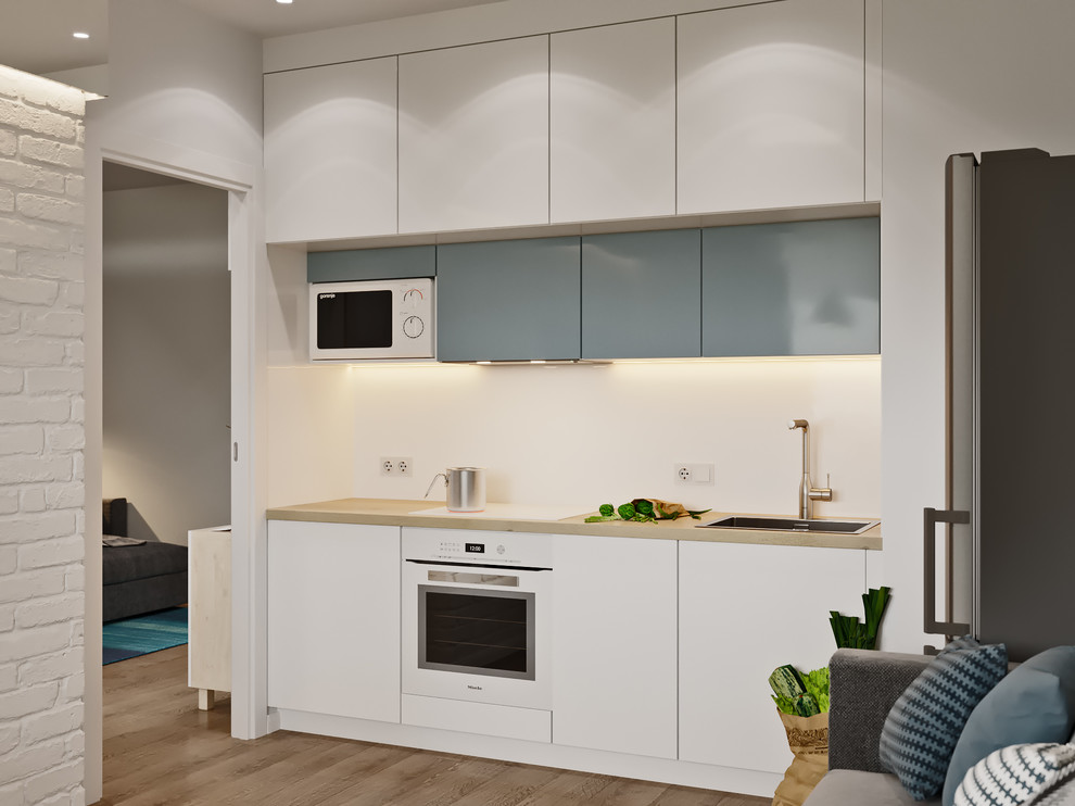 Проект однокомнатной квартры в г. Сургут