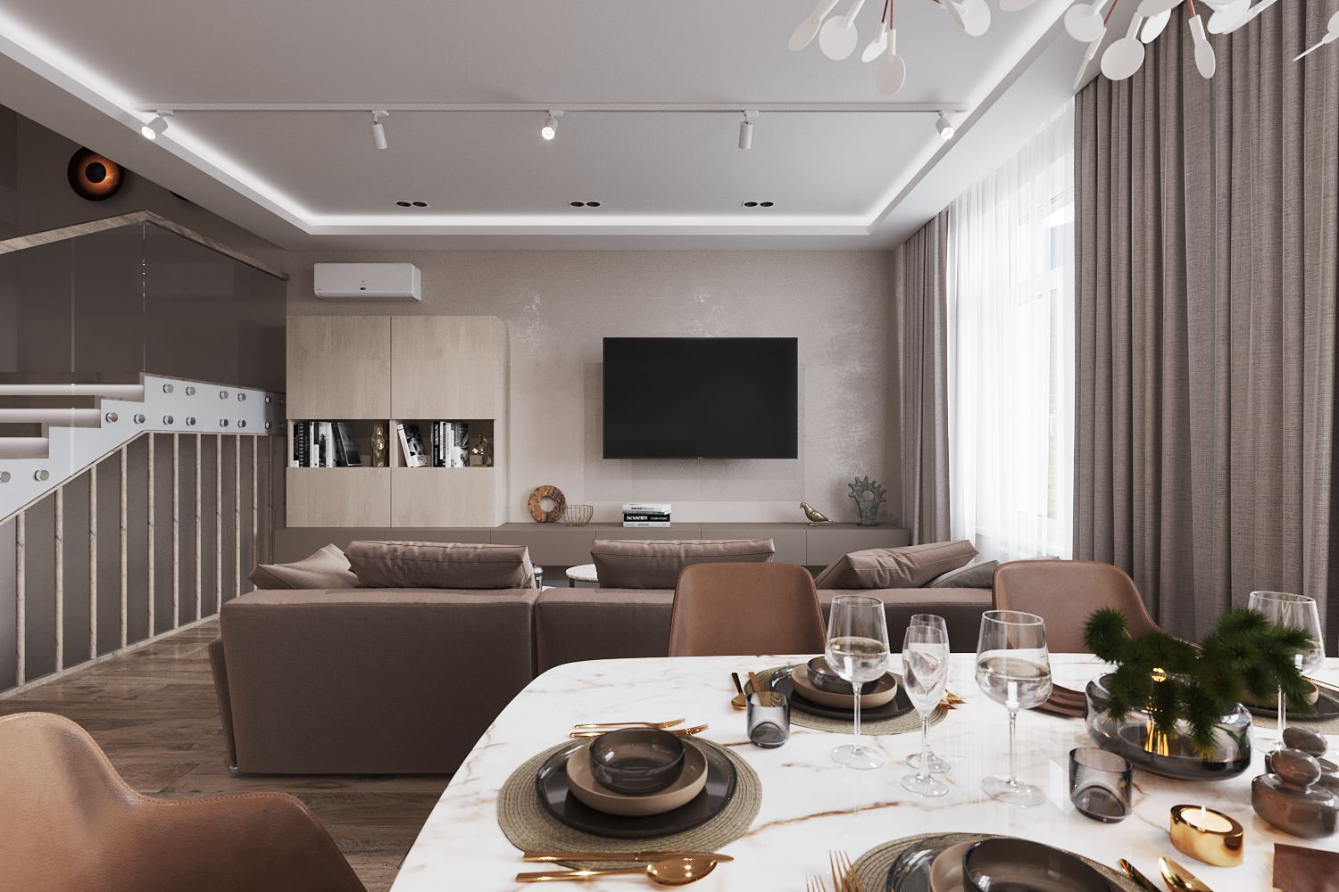 Таунхаус в лесу