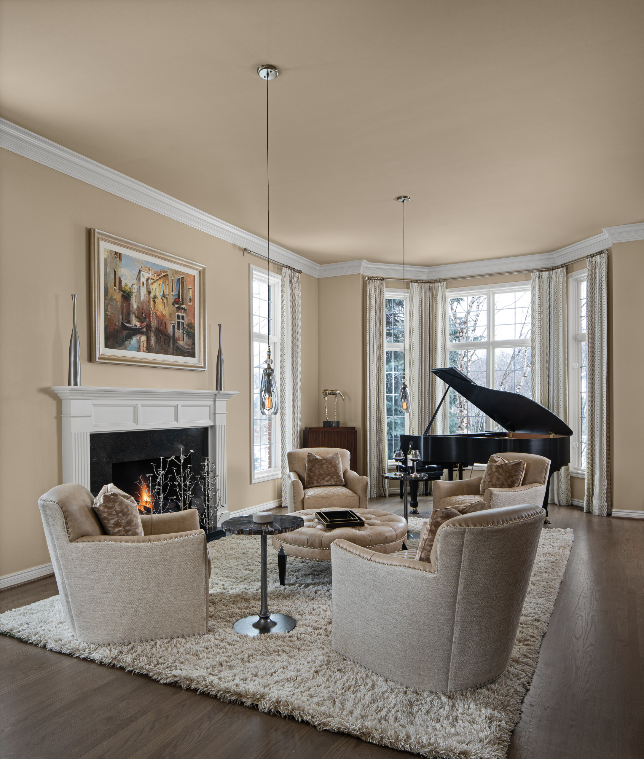 Four Chairs Facing Each Other Photos Ideas Houzz