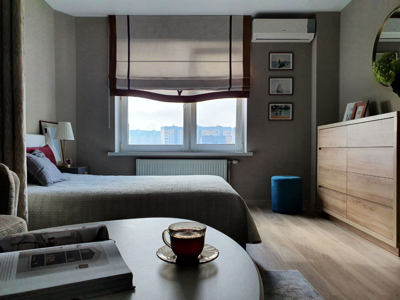 Переделка существующей гостиной-спальни-прихожей 23,26 м/кв