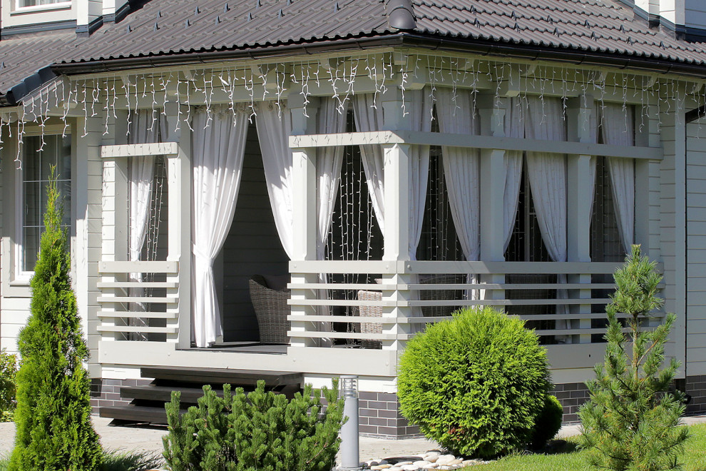 Терраса и дом