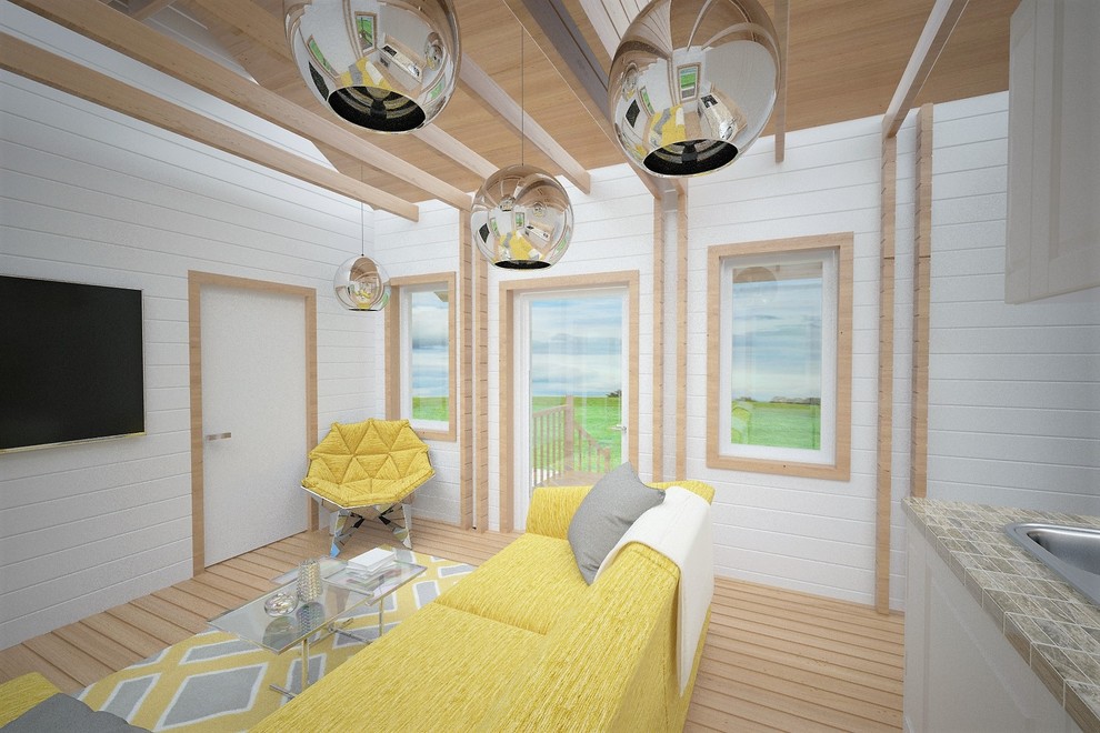 Одноэтажный дачный домик