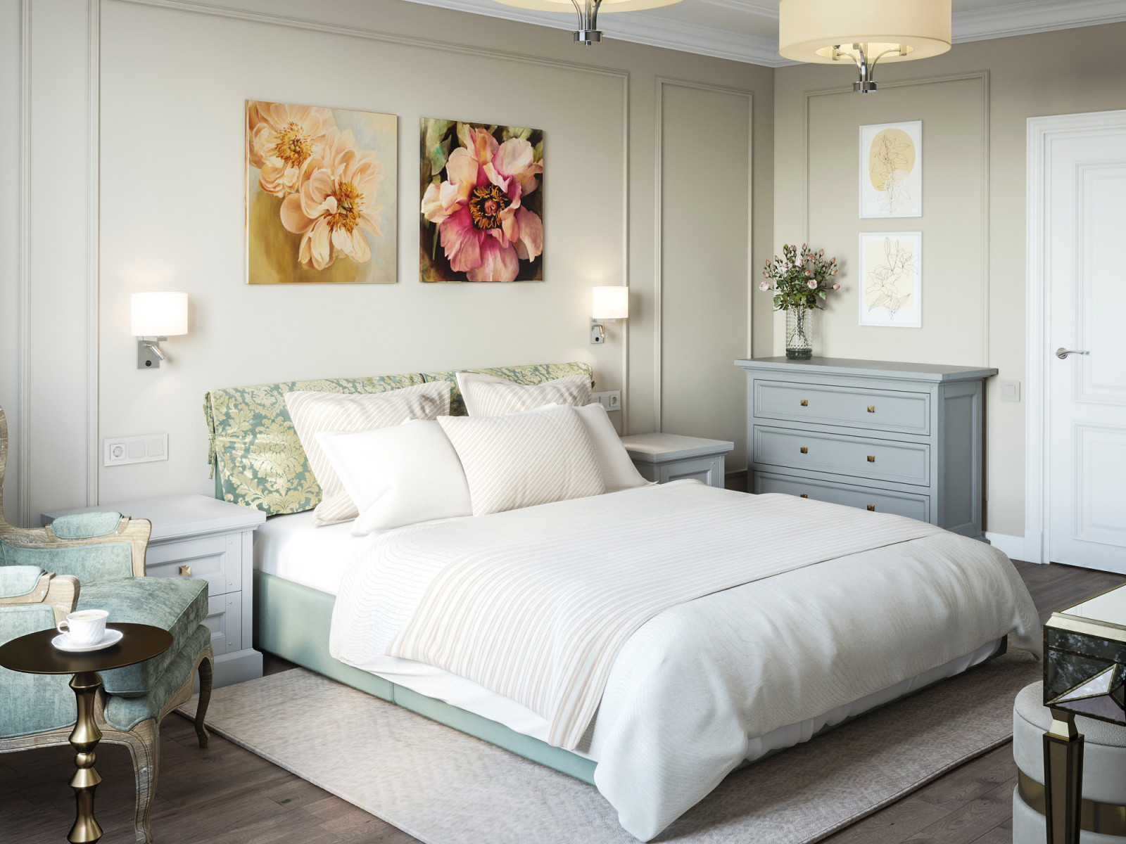 Загородный дом в стиле современной классики