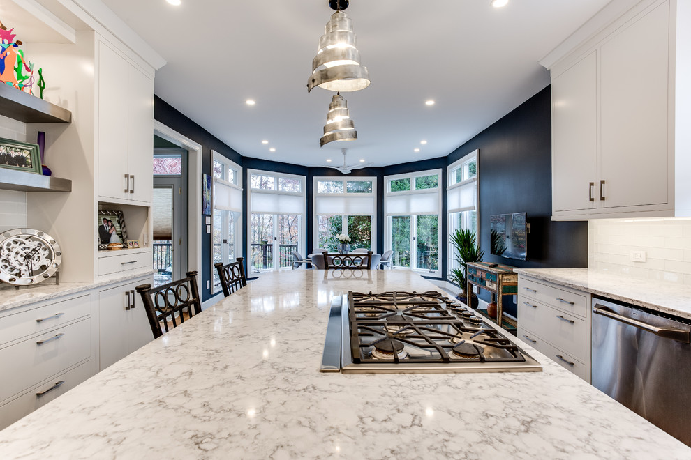 Kitchen - transitional kitchen idea in DC Metro