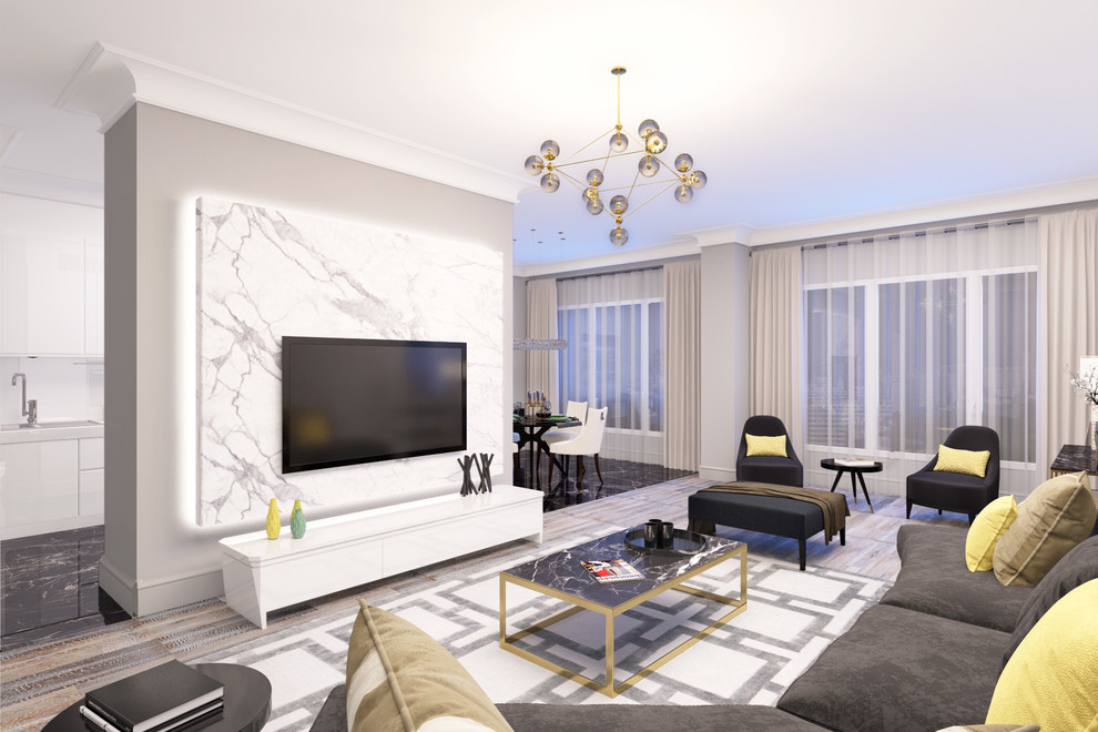 Квартира в современном стиле в Алматы