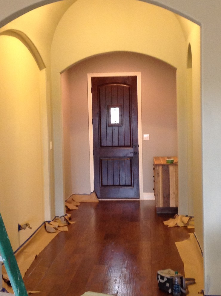 Lighting in new house is making paint look different on every wall