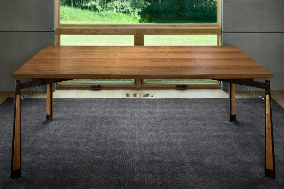 Mid-sized minimalist dining room photo in Jackson