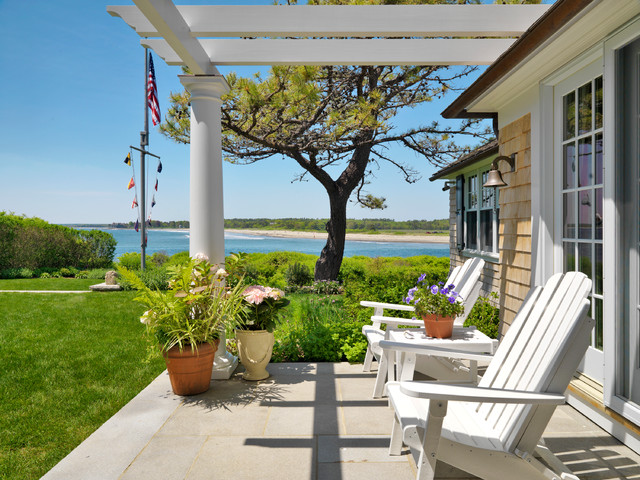 Maine Retreat vittoriano-patio