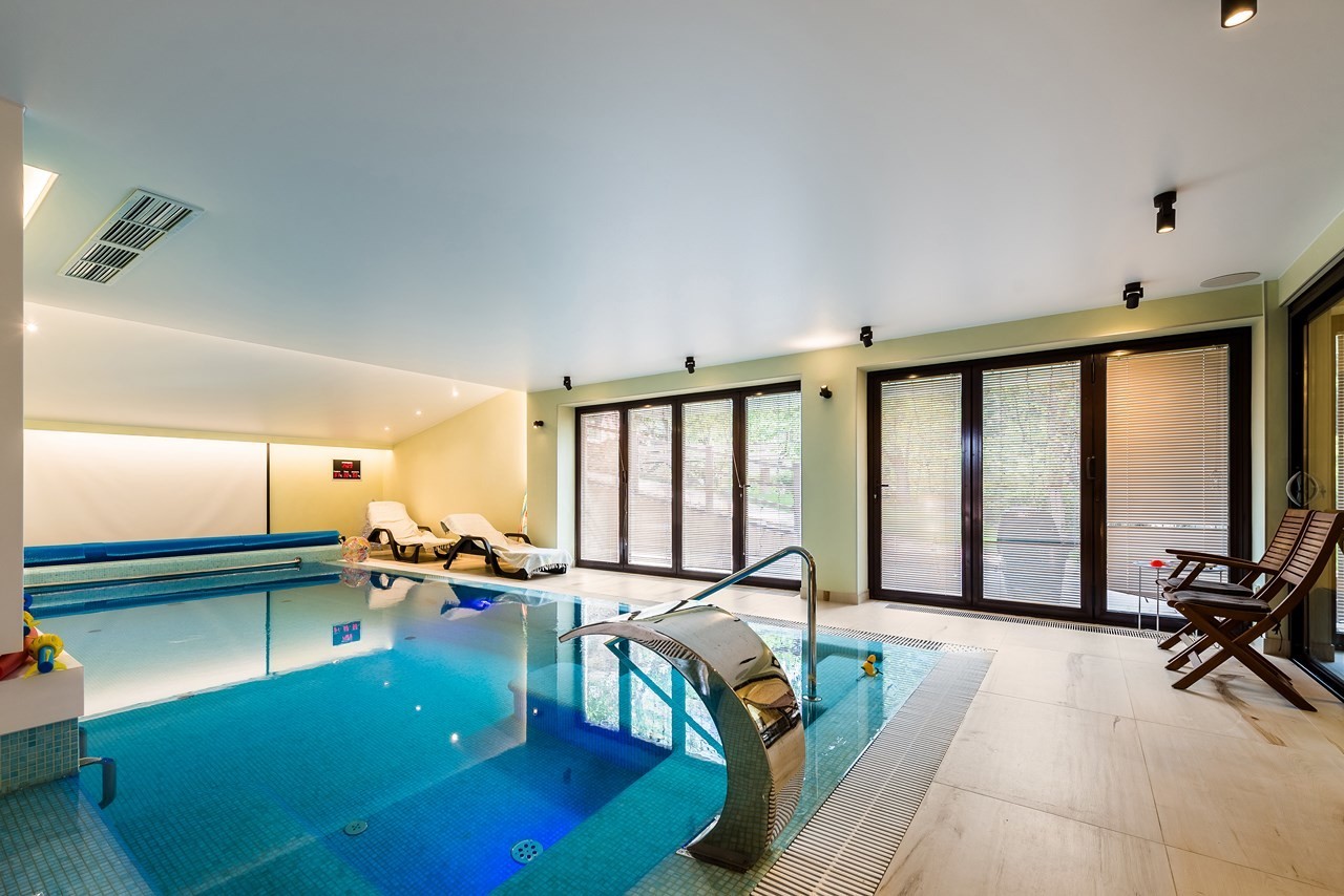 Банный комплекс на глубине 9 метров