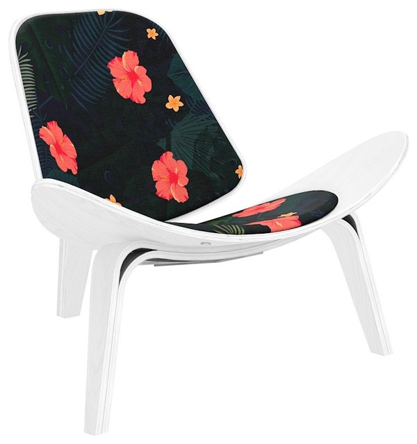 Nye Koncept Shell Chair Contemporary Armchairs And Accent