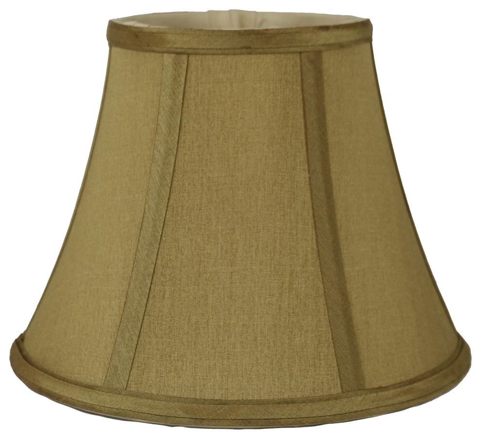 6 Colors Urbanest French Drum Lamp Shade,14"x16"x11",Faux Silk Spider Fitter 