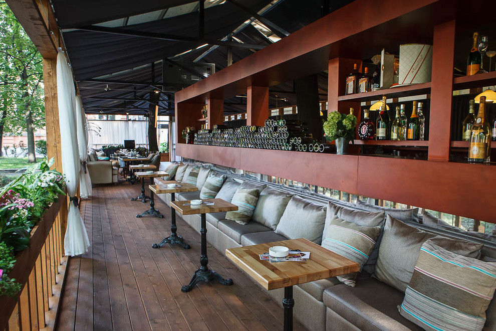 Терраса ресторана "Гимназия"