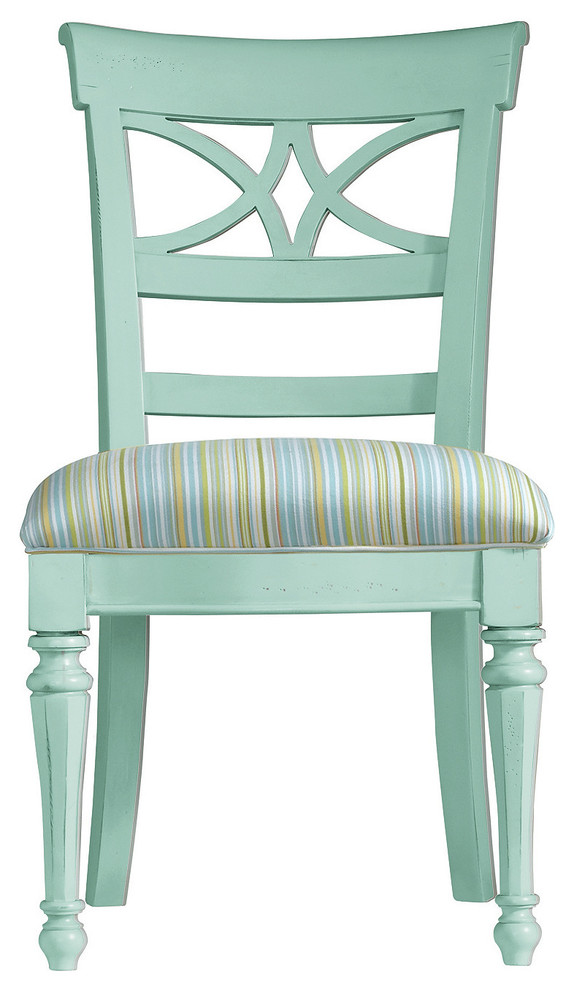Coastal Living Cottage Sea Watch Side Chair - Morning Sky Finish