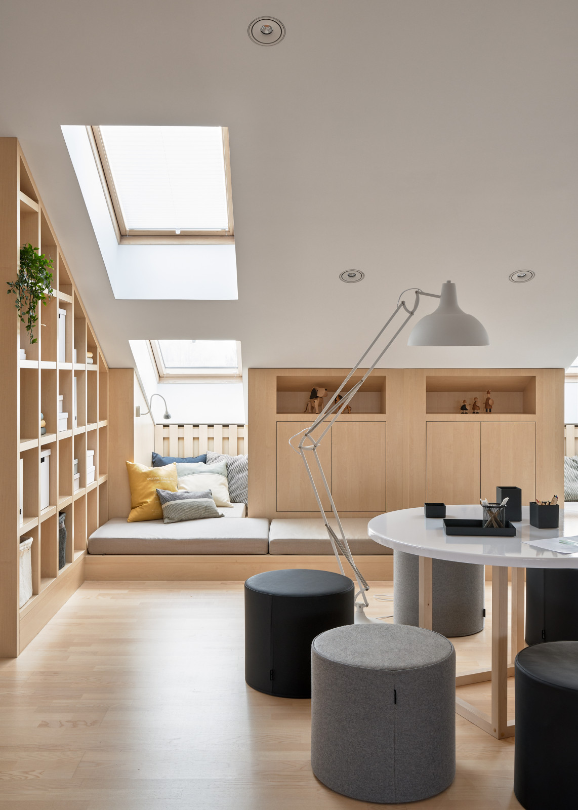 Мансарда для детей.  Публикация AD