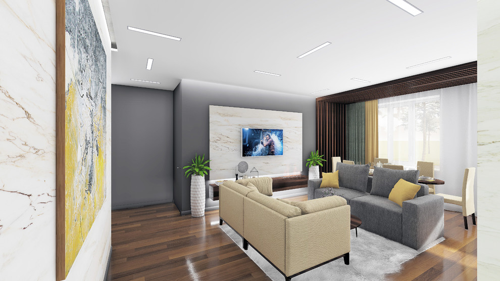 Проектное предложение для квартиры на Киртбая (Сургут)