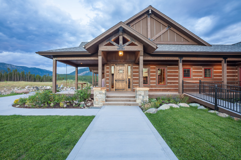 Home design - rustic home design idea