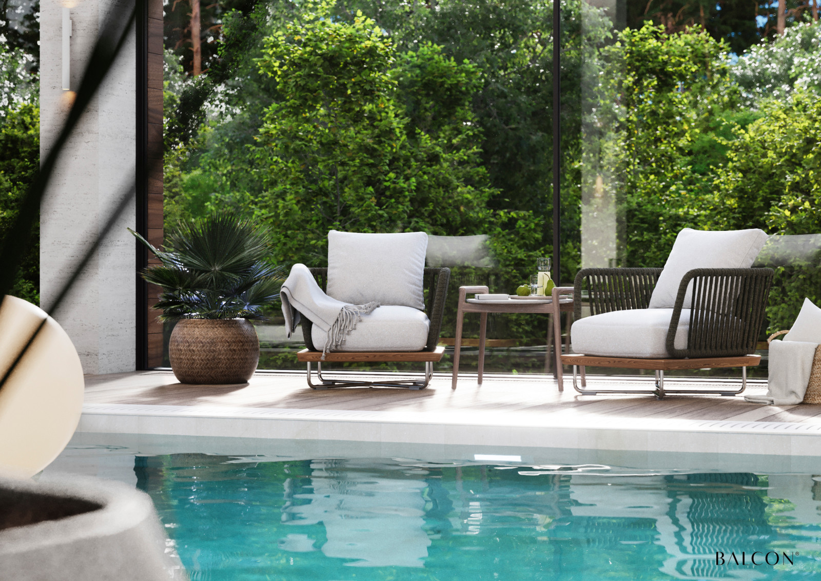 Спа-компекс с бассейном