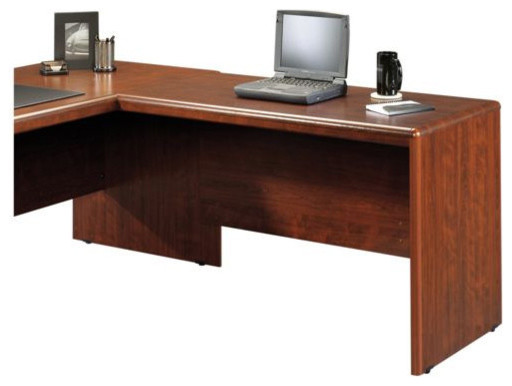 Sauder Cornerstone 48 Desk Return In Classic Cherry Transitional Sauder Cornerstone 48 Desk Return In Classic Cherry