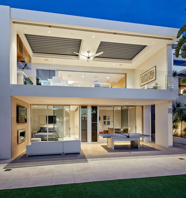 Harbourside House trendy-gaardhave