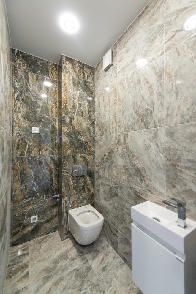 Ванные комнаты и санузлы. Подборка наших работ.