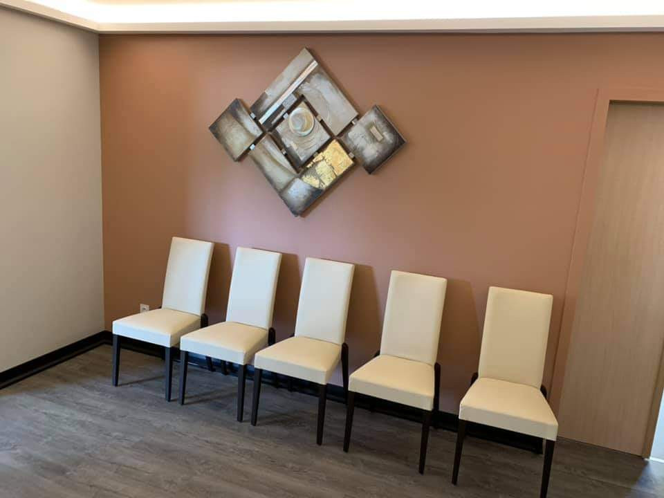 Décoration salon funéraire