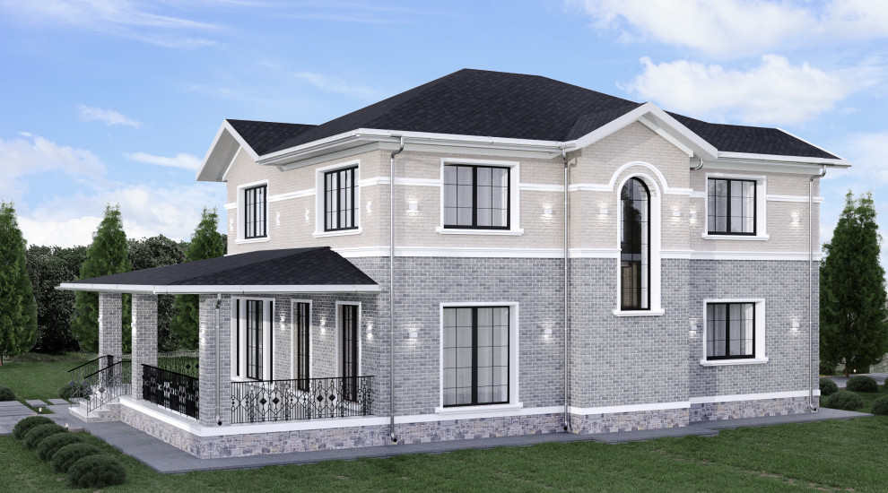 Визуализация построек на участке в Минском районе, д. Слабода