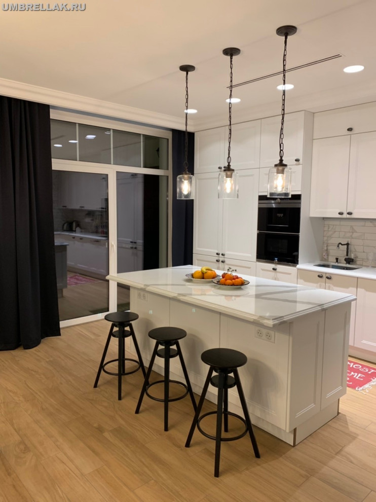 Классическая кухня в скандинавском стиле