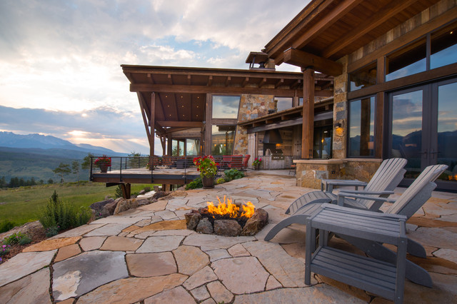 Summit County Ranch american-craftsman-patio