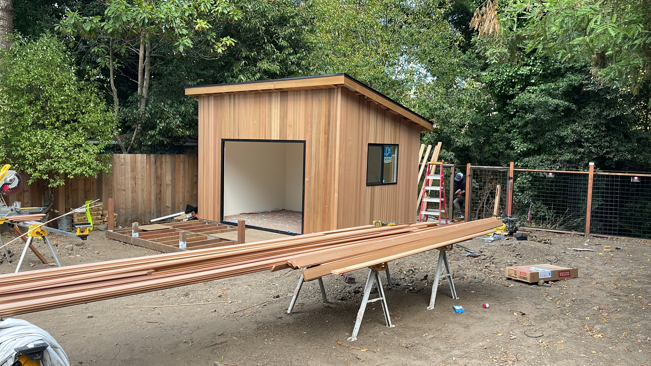 Gym under construction