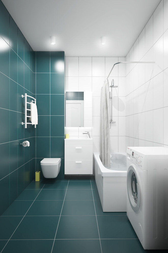 Дизайн-проект квартиры в Москве.  Общая площадь 49 m2