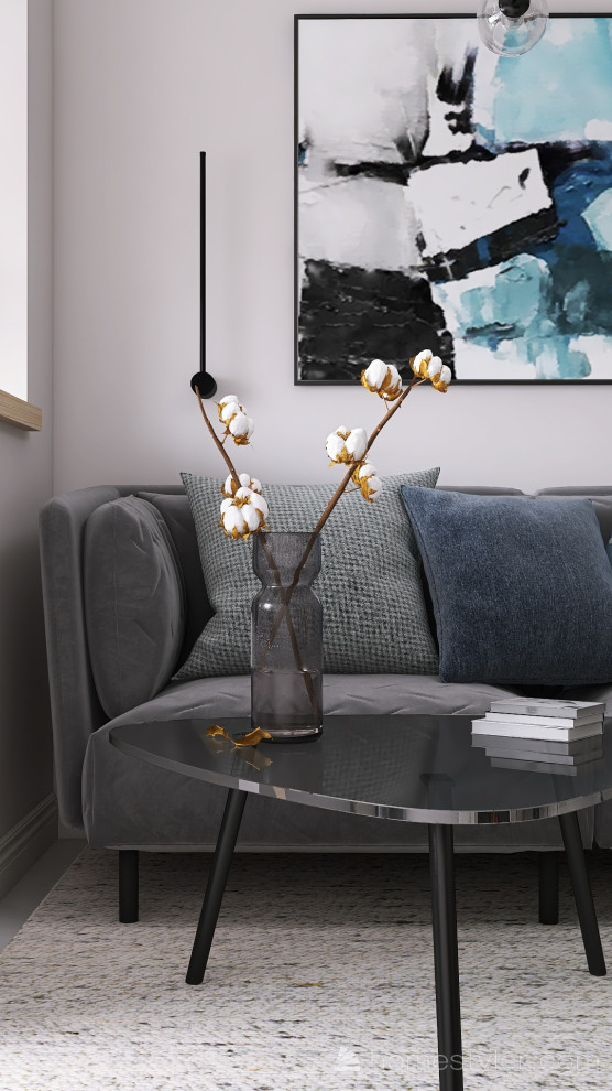 Проект 2-х комнатной квартиры ЖК "Ты и Я"