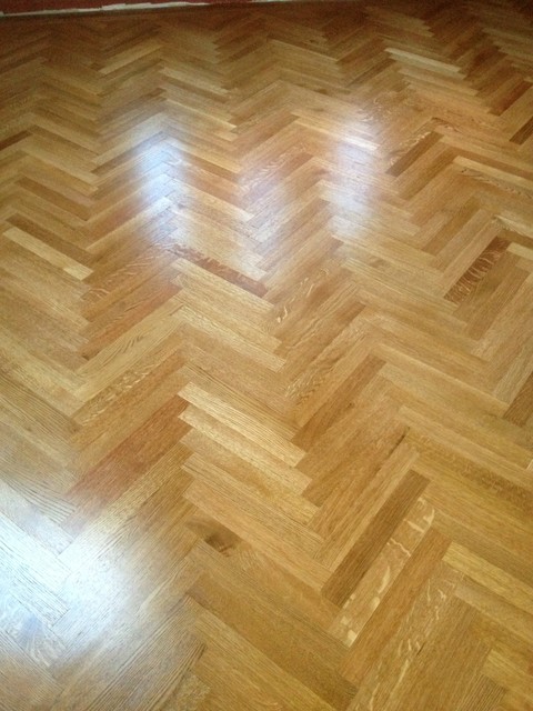 Herringbone Flooring klassisch-arbeitszimmer
