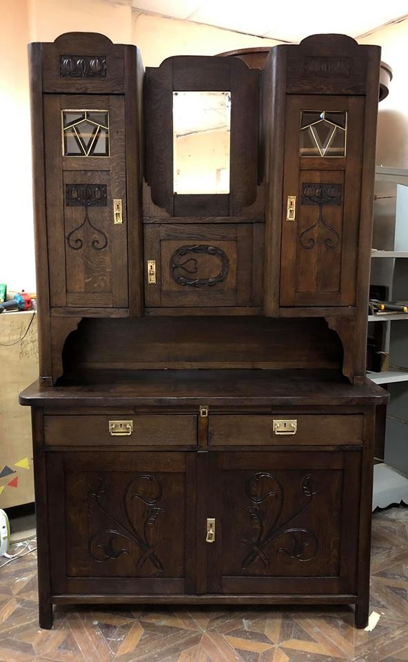 Реставрация буфета в стиле модерн. Начало XX века