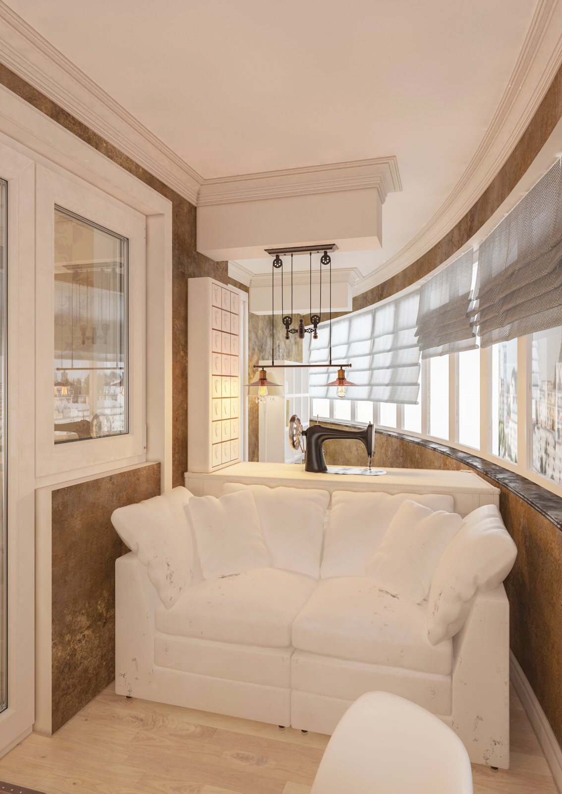 Интерьер квартиры в городе Горячий Ключ ЖК Лебединое Озеро