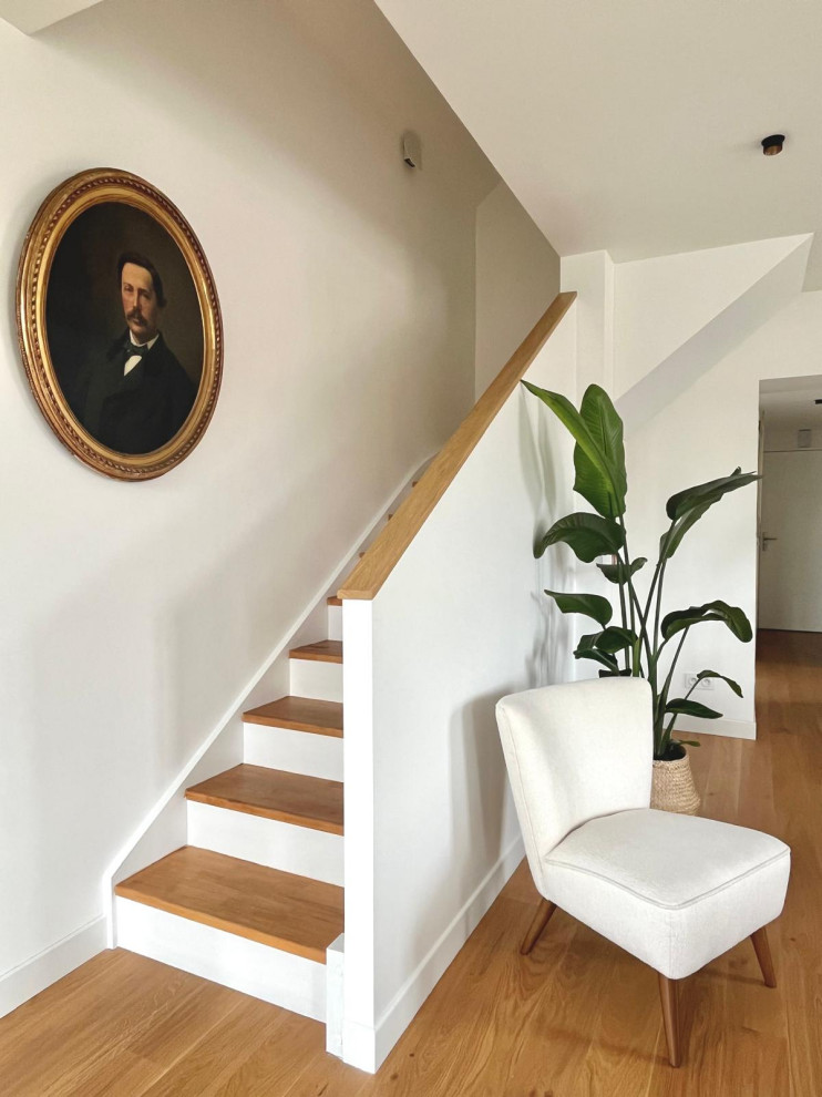 Modification d'un escalier avec la création d'un garde-corps plein - APRES