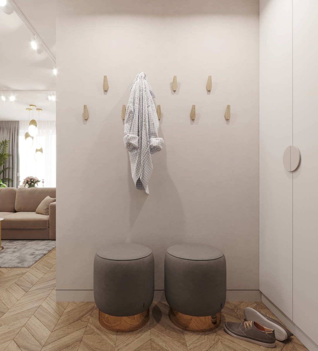 Квартира 43 метра в современном стиле