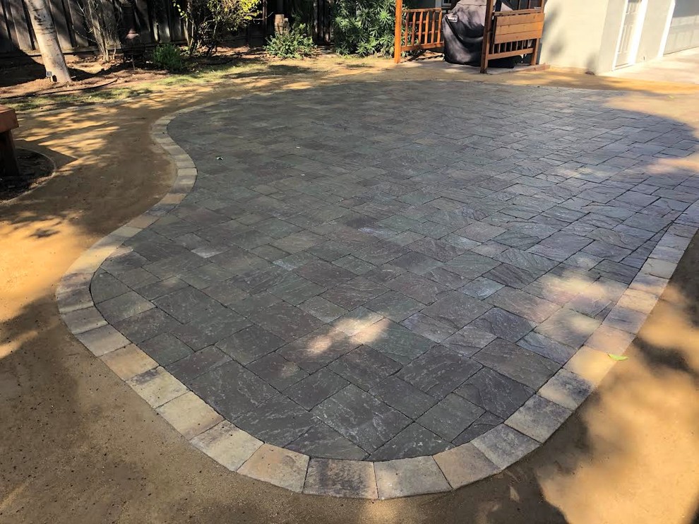 Stone Paved Patio