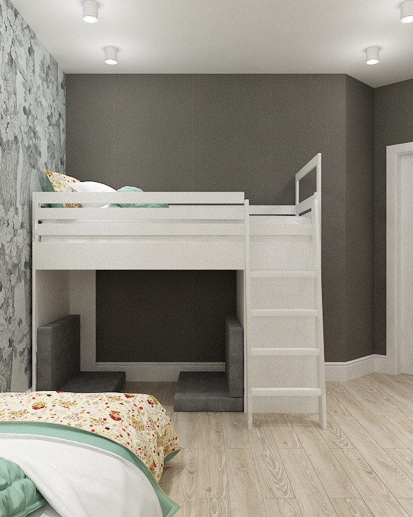 Квартира "Морской бриз" в стиле сканди 90 кв.м. в