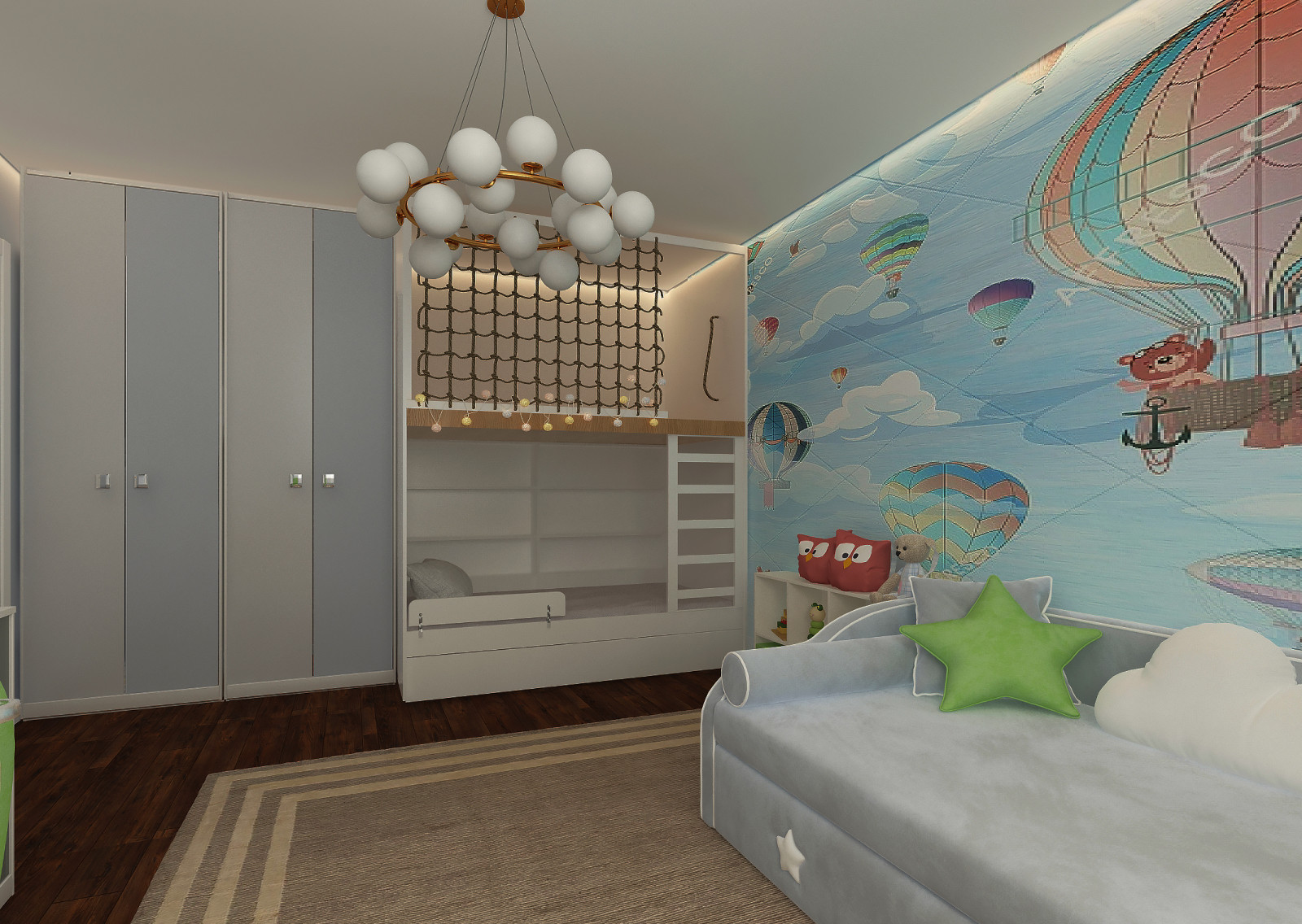 3-х комнатная квартира в современном стиле