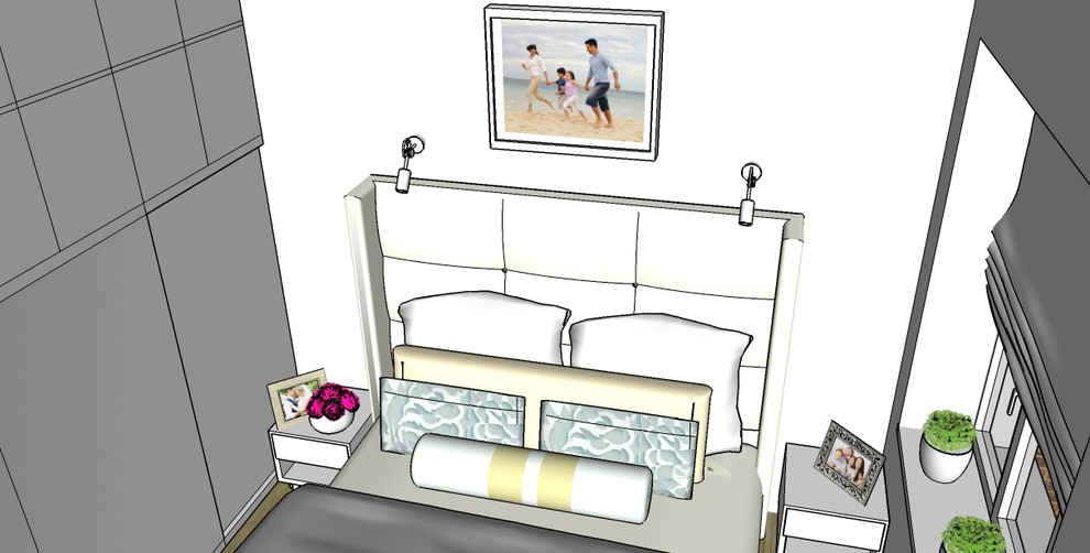 Эскиз 2-ой этаж таунхаус на Калужском Шоссе