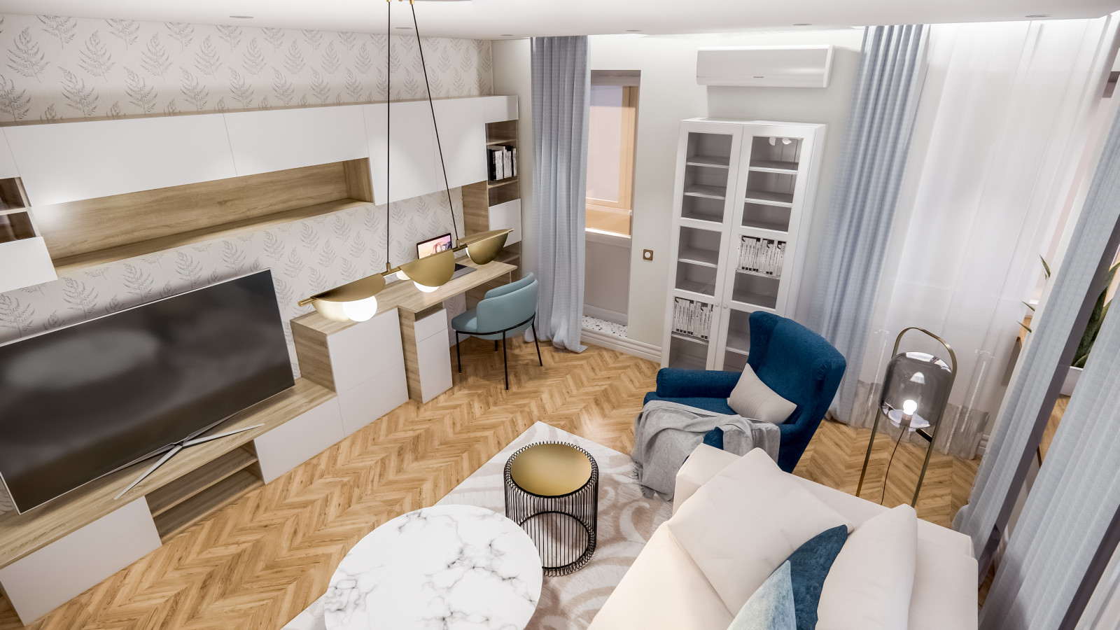 ЖК Зелёные аллеи, двухкомнатная квартира