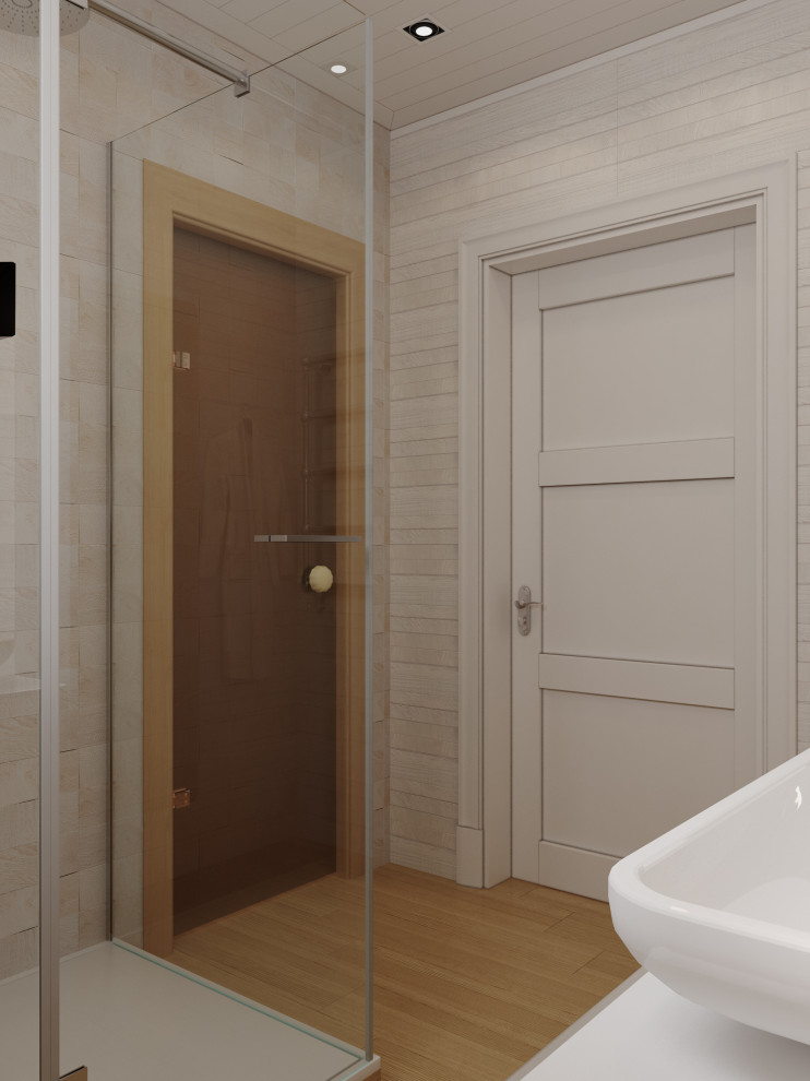 Загородный дом из клееного бруса