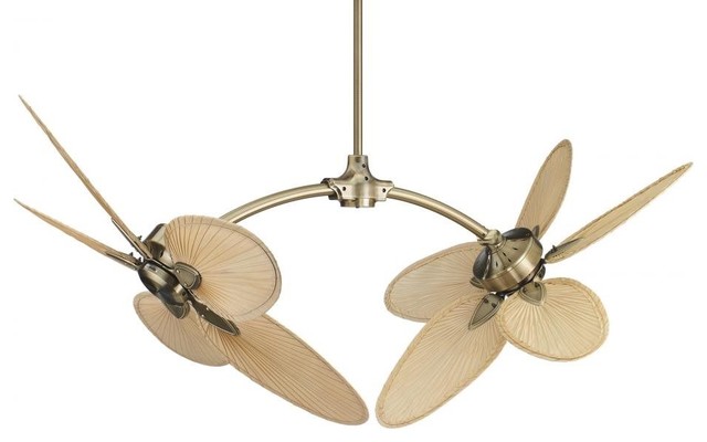 Fanimation Caruso Blade Narrow Oval Palm Natural 22 Set Of