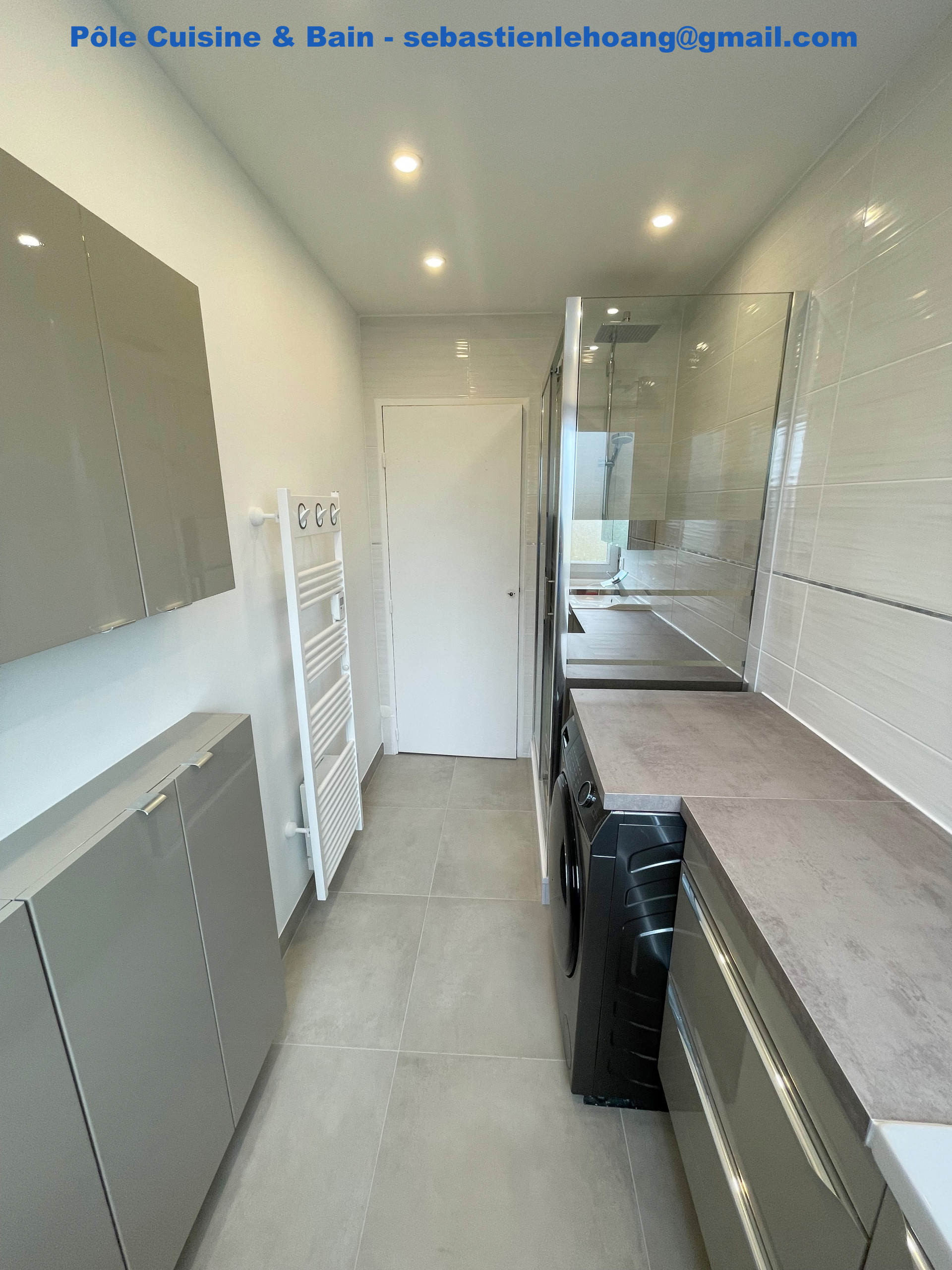 Rénovation salle de bain en salle d'eau