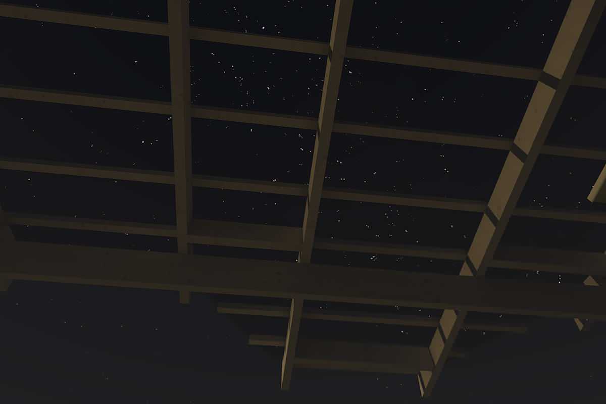 Терраса на валунах