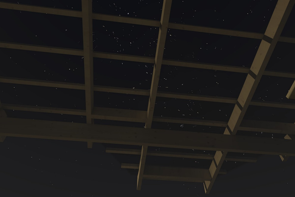 Терраса на валунах